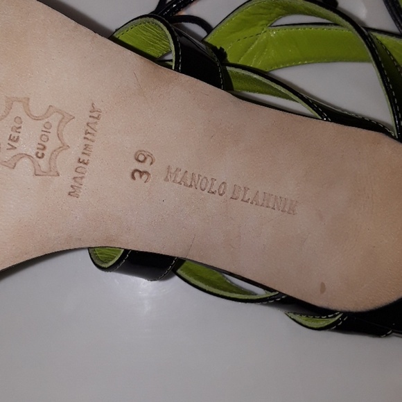 GORGEOUS Blahnik strappy heels - Picture 8 of 8